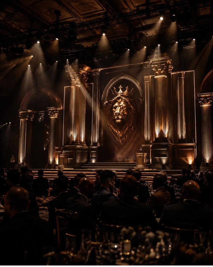 War & Crown ; stage and spectacle.